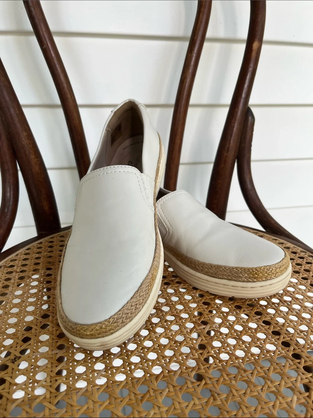 Clark’s Ultimate Comfort Collection - Leather-look Slip-on Sneakers